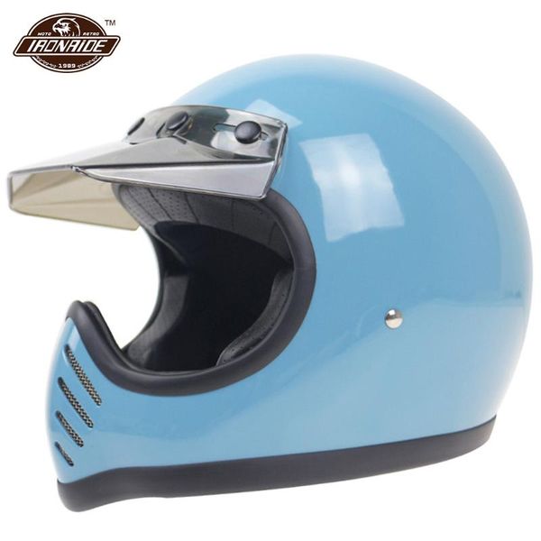 motorcycle helmets fiberglass helmet blue casco moto retro motorbike full face motocross off road dot ece approved
motorcycle helmets fiberglass helmet blue casco moto retro motorbike full face motocross off road dot ece approved