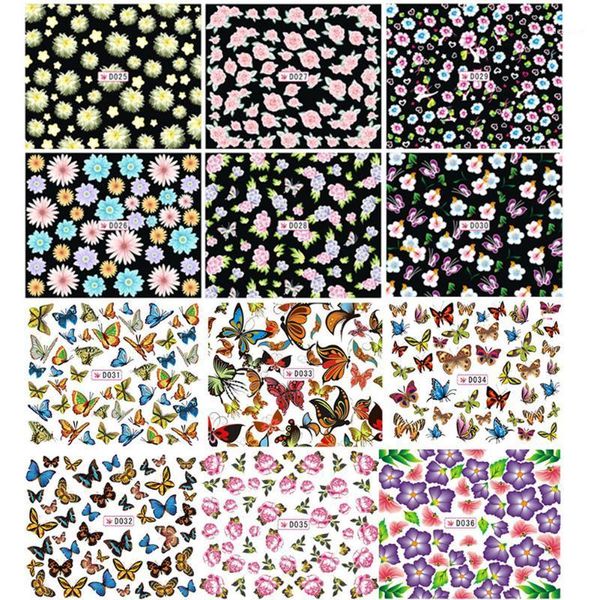 nail art water decals transfer stickers splendid flower manicure decoration tips1, Black
nail art water decals transfer stickers splendid flower manicure decoration tips1, Black