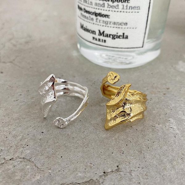 cluster rings silvology 925 sterling silver irregular texture punk finger for women thick gully korea wide ladies fashion jewelry, Golden;silver
cluster rings silvology 925 sterling silver irregular texture punk finger for women thick gully korea wide ladies fashion jewelry, Golden;silver