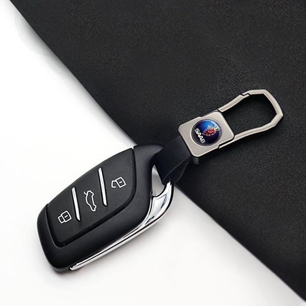 keychains general car keychain small accessories anti-lost leather saab- simple waist, Silver
keychains general car keychain small accessories anti-lost leather saab- simple waist, Silver