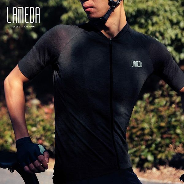 racing jackets exclusive lameda summer breathable short sleeves moisture wicking wool cycling lightweight reflective bicycle jersey, Black;red
racing jackets exclusive lameda summer breathable short sleeves moisture wicking wool cycling lightweight reflective bicycle jersey, Black;red