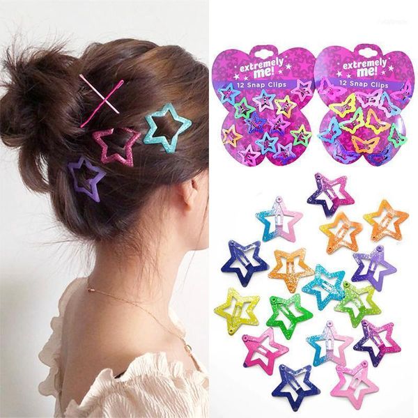 beautiful kids pentagram hair clips glitter bb butterfly colors 12 pcs children asymptotic color candy star girls1, Slivery;white
beautiful kids pentagram hair clips glitter bb butterfly colors 12 pcs children asymptotic color candy star girls1, Slivery;white