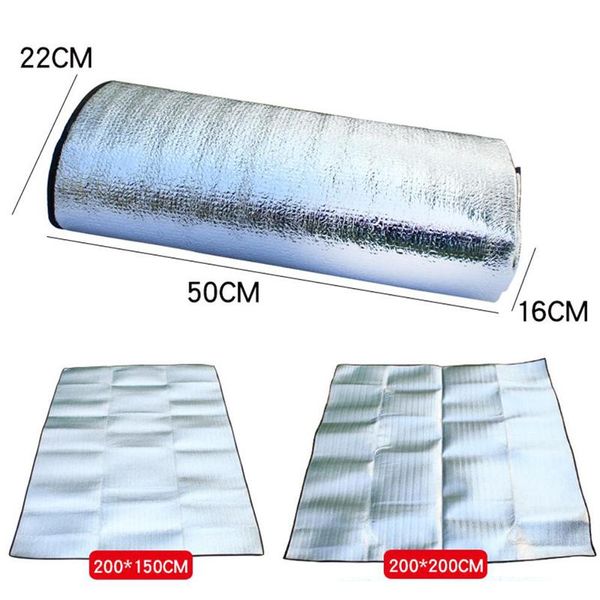 outdoor pads 1pc foldable waterproof aluminum foil eva camping mat sleeping picnic beach mattress pad
outdoor pads 1pc foldable waterproof aluminum foil eva camping mat sleeping picnic beach mattress pad