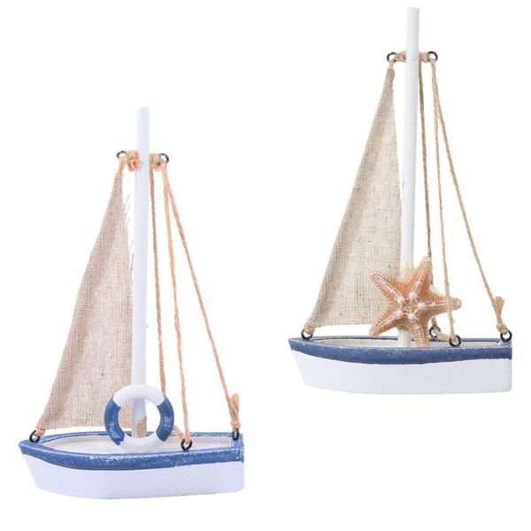 2pcs mediterranean style sailing boat models deskminiature sailboat decor decorative objects & figurines
2pcs mediterranean style sailing boat models deskminiature sailboat decor decorative objects & figurines