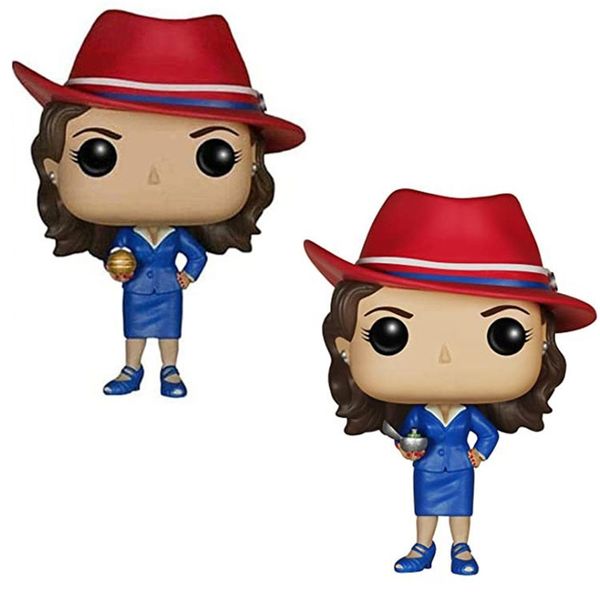 funko pop model around animation agent carter