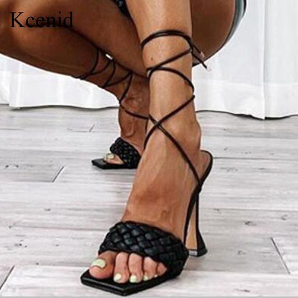 sandals kcenid women hollow cross-tied weave shoes fashion pu leather peep toe ankle strap ladies strange heel pumps black
sandals kcenid women hollow cross-tied weave shoes fashion pu leather peep toe ankle strap ladies strange heel pumps black