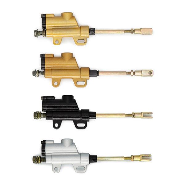 motorcycle brakes rear black silver golden foot hydraulic brake master cylinder pump for dirt pit bike atv
motorcycle brakes rear black silver golden foot hydraulic brake master cylinder pump for dirt pit bike atv
