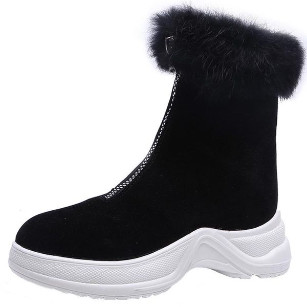 boots women sneakers ankle boots plush high velvet cotton shoes warm fashion zipper snow zqw5, Black
boots women sneakers ankle boots plush high velvet cotton shoes warm fashion zipper snow zqw5, Black