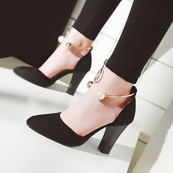 design square high heels sandals womens beads decor pointed toe flock date dress party 2021 wedding shoes 34-43, Black
design square high heels sandals womens beads decor pointed toe flock date dress party 2021 wedding shoes 34-43, Black