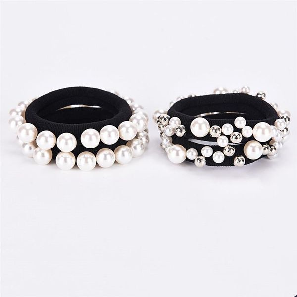 fashion girl elastic hair band pearl black rope elegance women accessories rubber ponytail headwear1
fashion girl elastic hair band pearl black rope elegance women accessories rubber ponytail headwear1