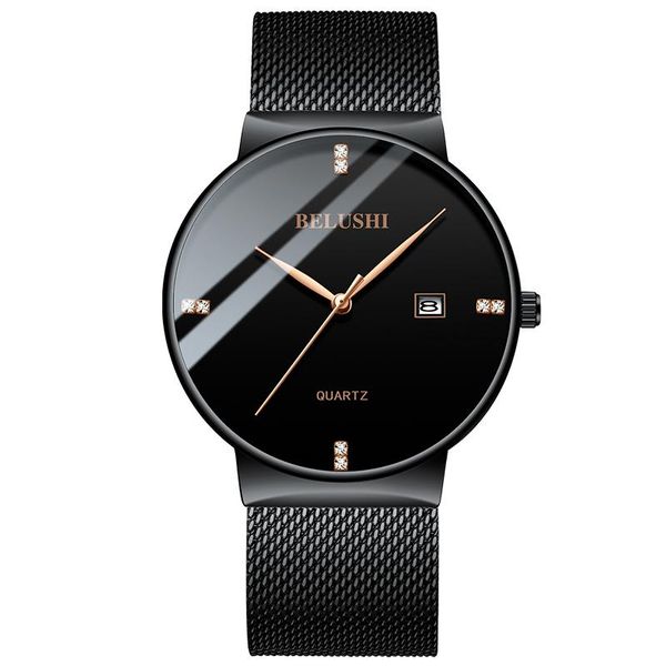 wristwatches vintage business men's wristwatch waterproof quartz watches stainless steel watch band multi color optional., Slivery;brown
wristwatches vintage business men's wristwatch waterproof quartz watches stainless steel watch band multi color optional., Slivery;brown