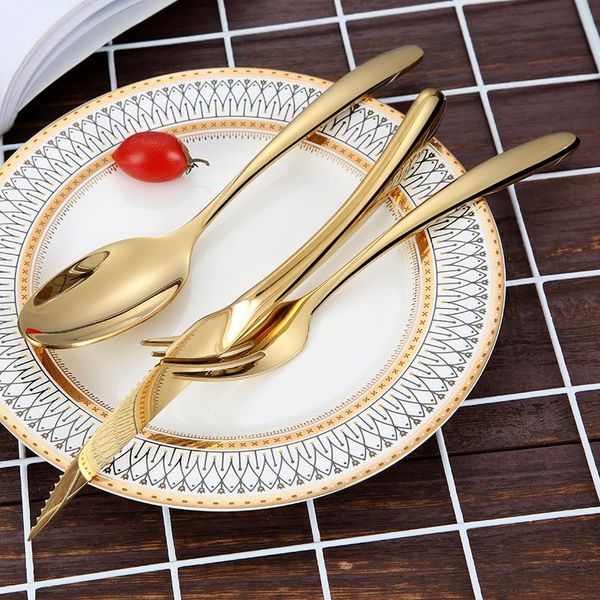 dinnerware sets golden 304 stainlesssteel cutlery knives forks spoons kitchen stainless steel home party tableware
dinnerware sets golden 304 stainlesssteel cutlery knives forks spoons kitchen stainless steel home party tableware