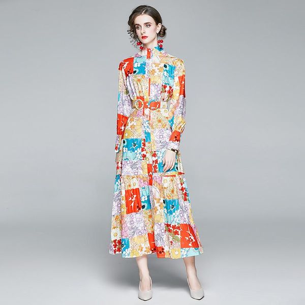 casual dresses autumn runway women puff sleeve maxi dress elegant vintage femme floral printed beach holiday shirt vestidos, Black;gray
casual dresses autumn runway women puff sleeve maxi dress elegant vintage femme floral printed beach holiday shirt vestidos, Black;gray