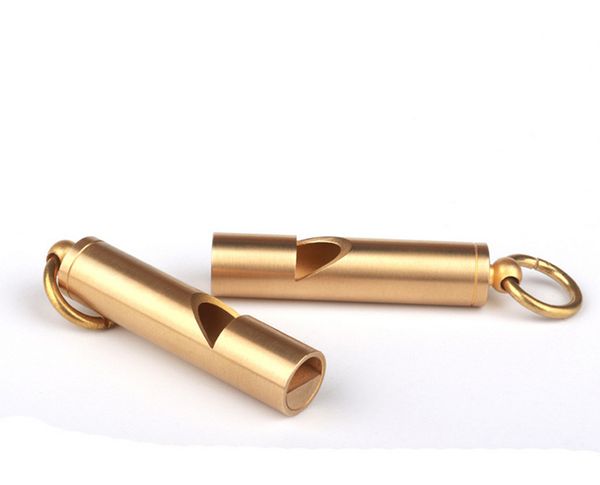 10mm solid brass edc emergency safety & survival aid whistle keychain for camping hiking tools
10mm solid brass edc emergency safety & survival aid whistle keychain for camping hiking tools