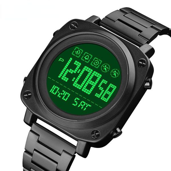 wristwatches 2022 square creative digital men watch waterproof luminous outdoor sports multifunctional chronograph wrist electronic, Slivery;brown
wristwatches 2022 square creative digital men watch waterproof luminous outdoor sports multifunctional chronograph wrist electronic, Slivery;brown