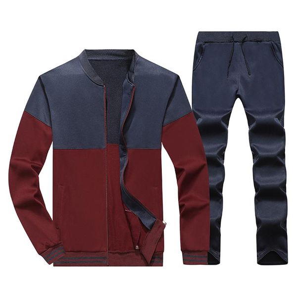 men's tracksuits winter men patchwork sportswear autumn sets jacket + pants casual tracksuit male gyms sweatshirt 2 piece set #3, Gray
men's tracksuits winter men patchwork sportswear autumn sets jacket + pants casual tracksuit male gyms sweatshirt 2 piece set #3, Gray
