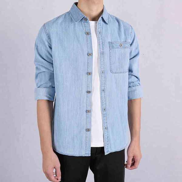 men's t-shirts spring and autumn long-sleeved casual shirt cotton brand for men fashion denim shirts male chemise camiseta bbk9, White;black
men's t-shirts spring and autumn long-sleeved casual shirt cotton brand for men fashion denim shirts male chemise camiseta bbk9, White;black