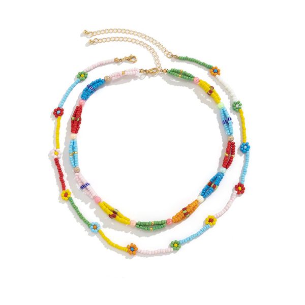 yamog women colorful daisy flowers beaded necklaces retro twist acrylic splicing clavicle chains european contrast color vacation gift neckl, Silver
yamog women colorful daisy flowers beaded necklaces retro twist acrylic splicing clavicle chains european contrast color vacation gift neckl, Silver