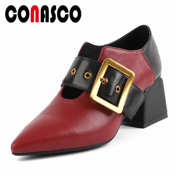dress shoes conasco brand women pumps pointed toe buckles wedding party woman high heels prom night club ladies, Black
dress shoes conasco brand women pumps pointed toe buckles wedding party woman high heels prom night club ladies, Black