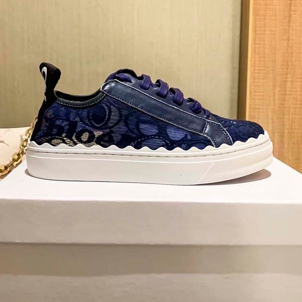 mesh lace platform canvas shoes fashion sneakers designer shoe exquisite and comfortable increase blue with box, Black
mesh lace platform canvas shoes fashion sneakers designer shoe exquisite and comfortable increase blue with box, Black