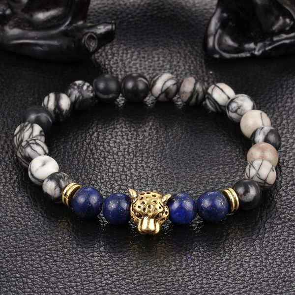 weathering lapis lazuli network in europe and america; loose stone hand strings; beads; leopards; lion bracelet ornaments link, chain, Black
weathering lapis lazuli network in europe and america; loose stone hand strings; beads; leopards; lion bracelet ornaments link, chain, Black