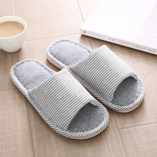 spring summer home slippers men women couple korean striped linen indoor anti-ski thick bottom tc21, Black
spring summer home slippers men women couple korean striped linen indoor anti-ski thick bottom tc21, Black