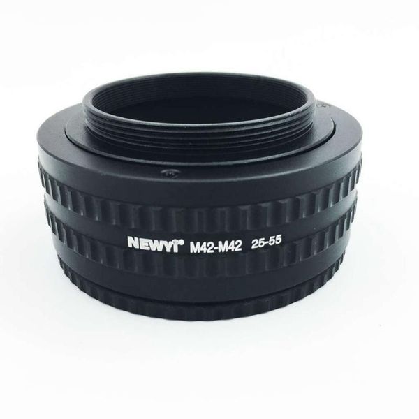 lens adapters & mounts yi m42 to mount adjustable focusing helicoid macro tube adapter - 25mm 55mm
lens adapters & mounts yi m42 to mount adjustable focusing helicoid macro tube adapter - 25mm 55mm