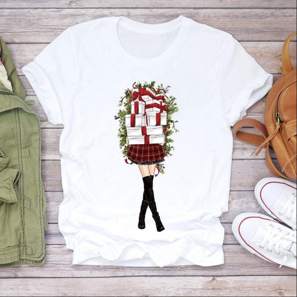 women t shirt christmas gift cute girl fashion winter 90s holiday print lady tshirt ladies graphic shirts female tee, White
women t shirt christmas gift cute girl fashion winter 90s holiday print lady tshirt ladies graphic shirts female tee, White