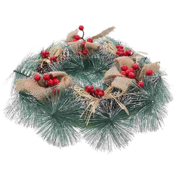 decorative flowers & wreaths 1pc christmas hanging wreath artificial red berries pine cone party decor
decorative flowers & wreaths 1pc christmas hanging wreath artificial red berries pine cone party decor
