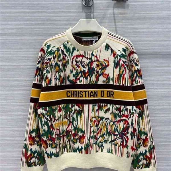 knitted long sleeved shirt 21 new products in early autumn street fashion round neck sketch color painting animal jacquard age, White;black
knitted long sleeved shirt 21 new products in early autumn street fashion round neck sketch color painting animal jacquard age, White;black