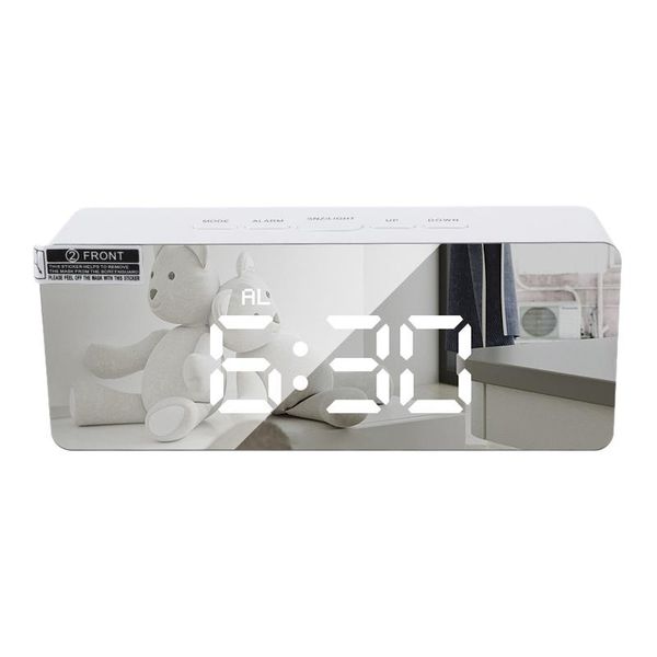 other clocks & accessories led digital alarm clock snooze with mirror adjustable brightness and temperature display
other clocks & accessories led digital alarm clock snooze with mirror adjustable brightness and temperature display