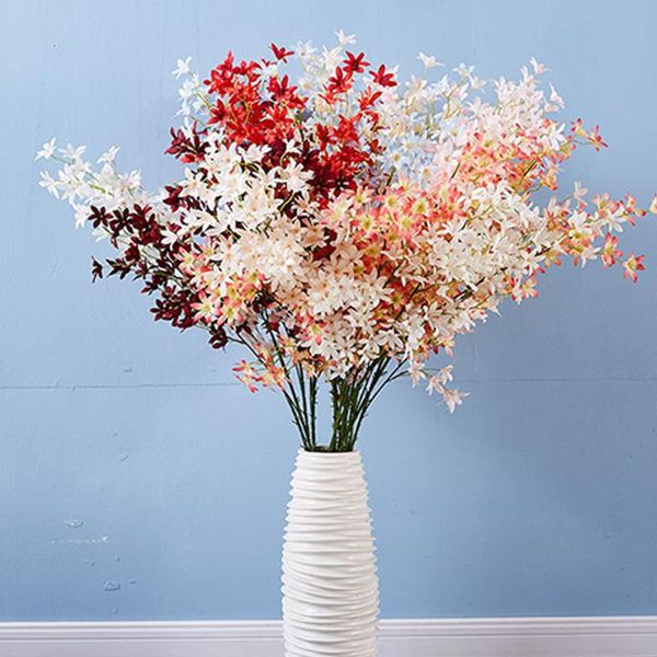 5pcs pink silk gypsophila artificial flowers small bunches 5 forks 30cm living room decoration fake plants vase for home wedding decorative
5pcs pink silk gypsophila artificial flowers small bunches 5 forks 30cm living room decoration fake plants vase for home wedding decorative