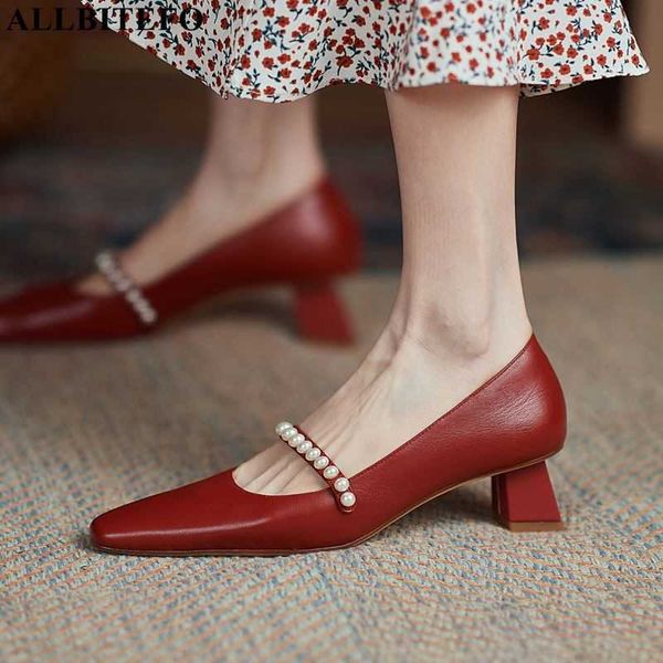 allbitefo string bead buckle fashion genuine leather women heels shoes fashion girls high heels women pumps basic walking shoes 210611, Black
allbitefo string bead buckle fashion genuine leather women heels shoes fashion girls high heels women pumps basic walking shoes 210611, Black