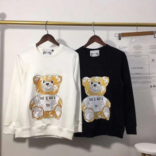 little bear doodle hoodie men and women designer hoodies women's clothes high street print jumpers winter sweatshirts, Black
little bear doodle hoodie men and women designer hoodies women's clothes high street print jumpers winter sweatshirts, Black