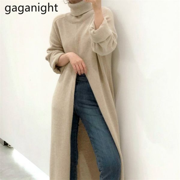 fashion solid women sweater autumn winter turtleneck pullovers chic split office lady long sweaters crop 210601, White
fashion solid women sweater autumn winter turtleneck pullovers chic split office lady long sweaters crop 210601, White