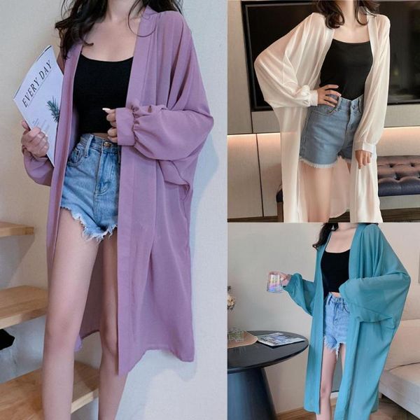 women's swimwear 2021 women summer sleeve solid color anti sun thin cardigan midi coat female beach kimono long batwing dropship, White;black
women's swimwear 2021 women summer sleeve solid color anti sun thin cardigan midi coat female beach kimono long batwing dropship, White;black