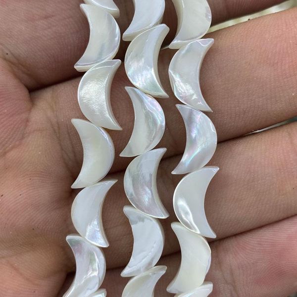 other 12mm crescent shape natural white mother of pearl shell beads 15'' strand loose mop diy bracelet ear stud accessories
other 12mm crescent shape natural white mother of pearl shell beads 15'' strand loose mop diy bracelet ear stud accessories