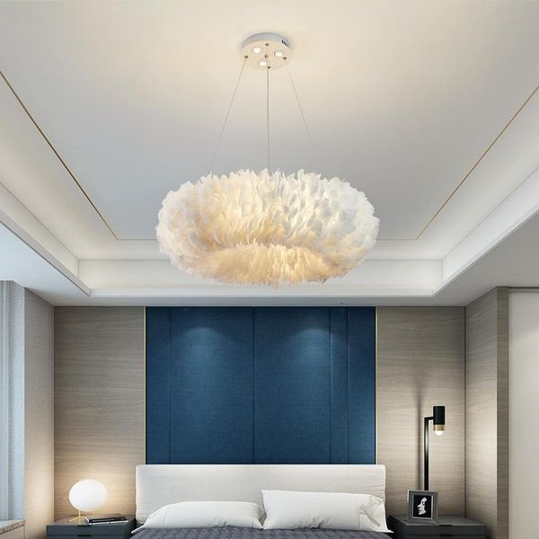 pendant lamps simple and warm feather chandelier nordic creative living room dining bedroom
pendant lamps simple and warm feather chandelier nordic creative living room dining bedroom