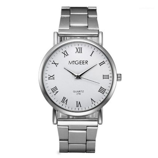 wristwatches migeer mens watches fashion simple men stainless steel quartz watch business mannen horloge reloj hombre 2021, Slivery;brown
wristwatches migeer mens watches fashion simple men stainless steel quartz watch business mannen horloge reloj hombre 2021, Slivery;brown