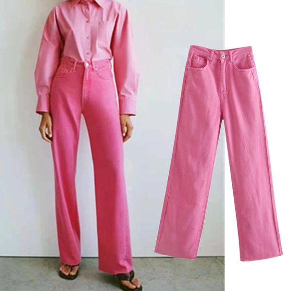 women's jeans maxdutti woman ins fashion blogger vintage loose colorful mom high waist denim pants wide leg for women, Blue
women's jeans maxdutti woman ins fashion blogger vintage loose colorful mom high waist denim pants wide leg for women, Blue