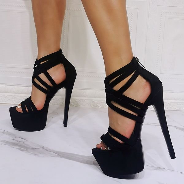 handmade designers ladies stiletto high heels sandals round toes nightclubs large sizes 46 summer party prom daily wear fashion shoes h, Black
handmade designers ladies stiletto high heels sandals round toes nightclubs large sizes 46 summer party prom daily wear fashion shoes h, Black