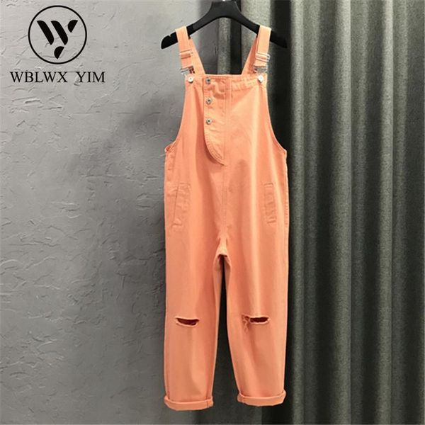 women's jumpsuits & rompers oversized denim overalls women fashion hole loose high waist jeans romper long trousers female casual jumps, Black;white
women's jumpsuits & rompers oversized denim overalls women fashion hole loose high waist jeans romper long trousers female casual jumps, Black;white