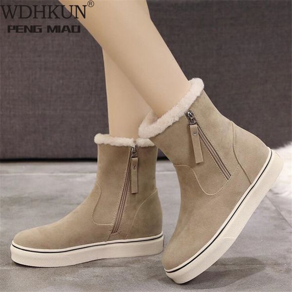 boots women's snow winter wild flat cows suede thick casual warm designer high shoes zapatos mujer eu2c, Black
boots women's snow winter wild flat cows suede thick casual warm designer high shoes zapatos mujer eu2c, Black
