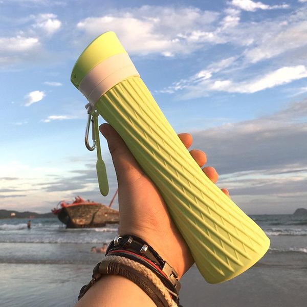 foldable outdoor sports travel camping bottle with lid portable silicone water collapsible cup
foldable outdoor sports travel camping bottle with lid portable silicone water collapsible cup