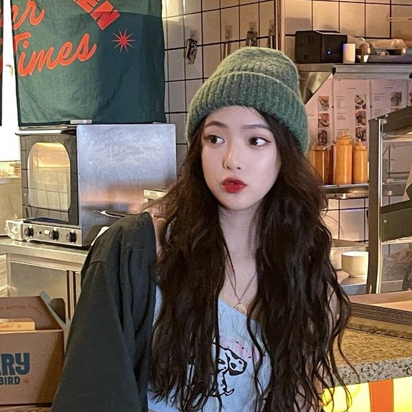 beanie/skull caps 2021 autumn and winter woolen hat woman green korean version of the warm knitted, Blue;gray
beanie/skull caps 2021 autumn and winter woolen hat woman green korean version of the warm knitted, Blue;gray