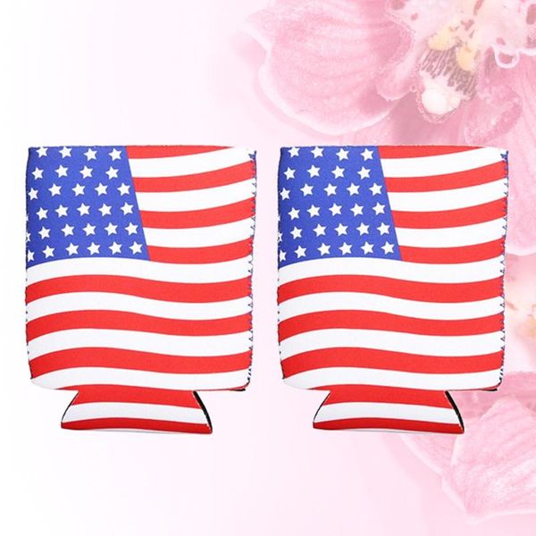 kitchen storage & organization 2pcs american flag pattern ring-pull can warming cover beverage bottle drinking (flag for each 1pc)
kitchen storage & organization 2pcs american flag pattern ring-pull can warming cover beverage bottle drinking (flag for each 1pc)