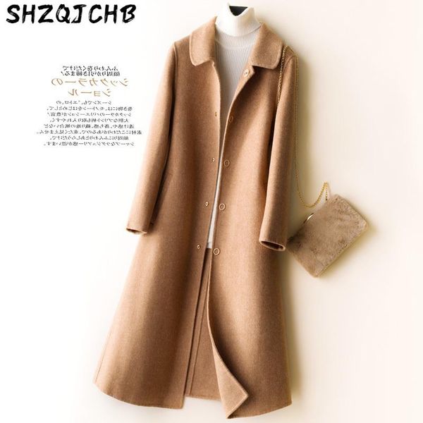 coat fashion double-sided cashmere female cloth red long wool women pure women's & blends, Black
coat fashion double-sided cashmere female cloth red long wool women pure women's & blends, Black