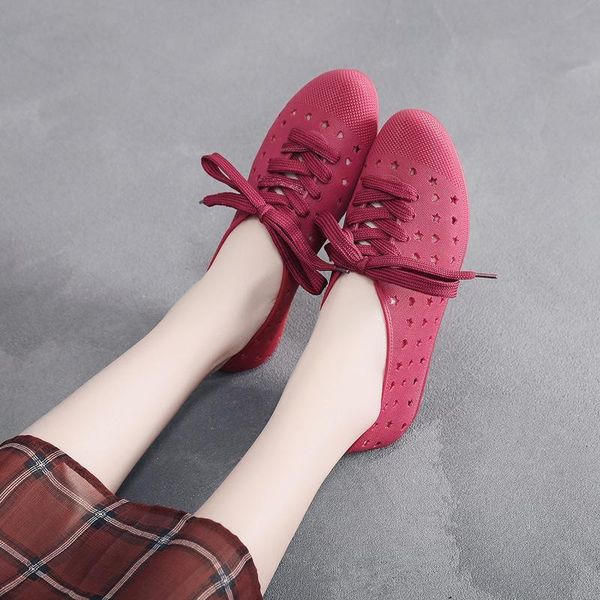 sandals women hollow out lace-up shallow flat jelly shoes ladies slip on casual loafers breathable comfort soft woman beach summer, Black
sandals women hollow out lace-up shallow flat jelly shoes ladies slip on casual loafers breathable comfort soft woman beach summer, Black