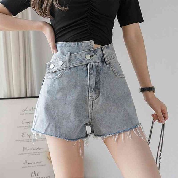blue jeans shorts for women summer wide leg vintage denim high waist 210429, White;black
blue jeans shorts for women summer wide leg vintage denim high waist 210429, White;black