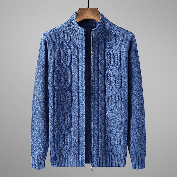 sweaters knit sweater men's coat cardigan korean autumn and winter wearing loose thickened trend, White;black
sweaters knit sweater men's coat cardigan korean autumn and winter wearing loose thickened trend, White;black